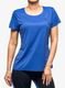 Bėgimo marškinėliai moteriški On Performance-T - cobalt/black
