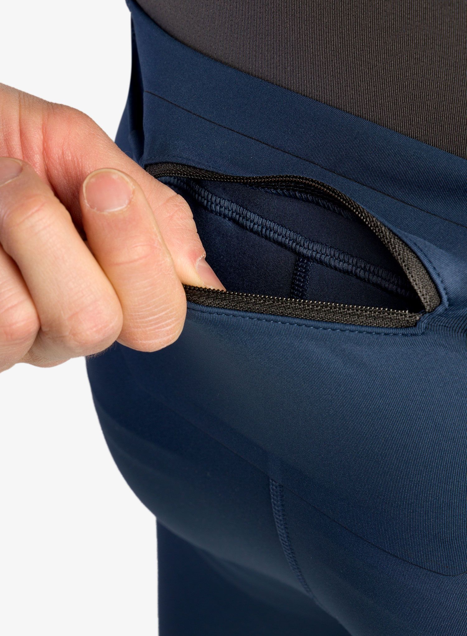 Tamprės bėgimui On Performance Tights - navy/denim