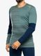 Vyriškas termo džemperis Ortovox 185 Rock N Wool Long Sleeve - arctic grey