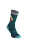 Merino vilnos kojinės moterims Ortovox Alpine Light Comp Mid Socks - pacific green