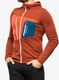 Vyriškas džemperis Ortovox Fleece Grid Hoody - clay orange