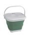 Kibiras Outwell Collaps Bucket Square w/lid - shadow green
