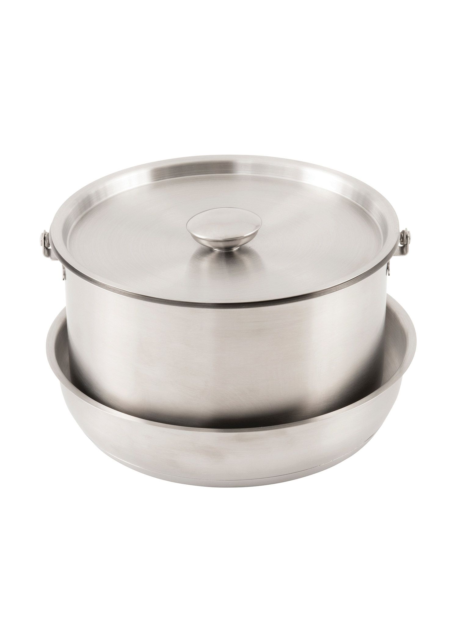 Puodai Outwell Supper Set L - silver