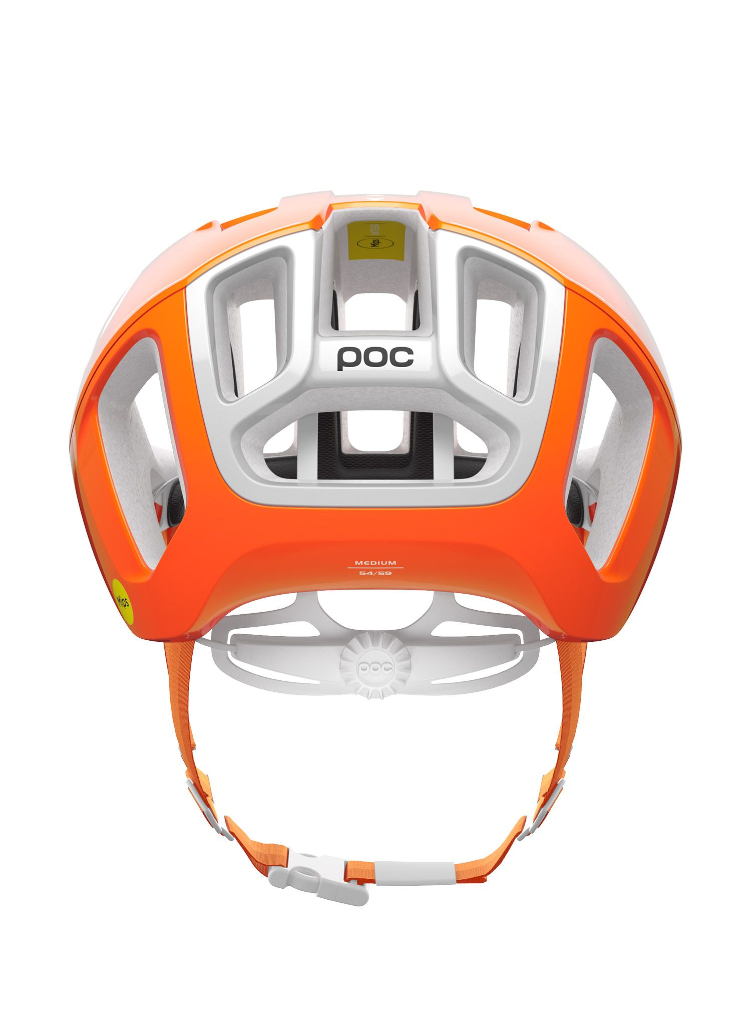 Dviratininko šalmas POC Ventral Mips - fluorescent orange avip