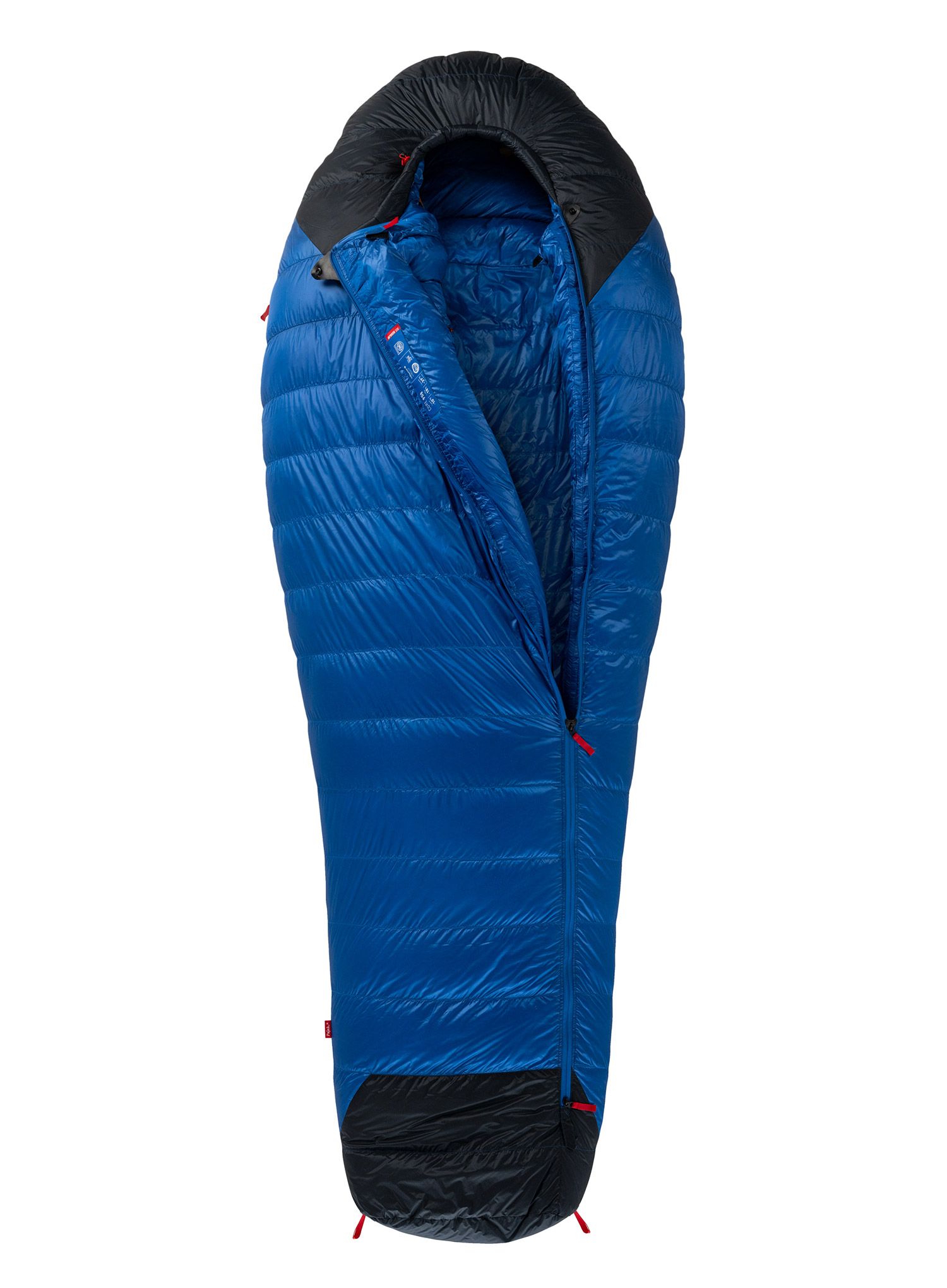 Pūkinis miegmaišis Pajak Core 950 Sleeping Bag Duck (205 cm) - blue