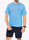 Greitai džiūstantys marškinėliai Patagonia Cap Cool Daily Graphic Shirt Lands - bloom/blue