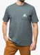 Spauda ant marškinėlių Patagonia Chouinard Crest Pocket Responsibili-Tee - nouveau green