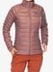 Pūkinė striukė moterims Patagonia Down Sweater - dulse mauve