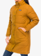 Pūkinis paltas Patagonia Downdrift Parka - shelter brown