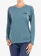 Džemperis moterims Patagonia L/S Capilene Cool Daily Graphic Shirt - 73 skyline lt plume grey x-dye