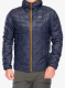 Šilta striukė Patagonia Micro Puff Hoody - smolder blue/raptor brown blk