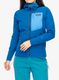 Moteriška striukė Patagonia R1 CrossStrata Hoody - endles blue