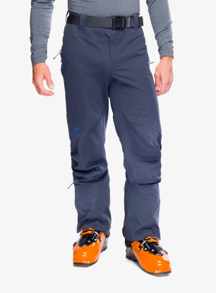 Softshell kelnės Patagonia Upstride Pants - smolder blue
