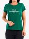 Medvilniniai marškinėliai moterims Peak Performance Original Tee - green ivy