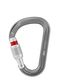 Karabinas Petzl Attache Screw-Lock - gray