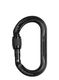 Karabinas Petzl Oxan Screw-Lock - black