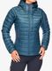 Pūkinė striukė moterims Rab Microlight Alpine Jacket - orion blue
