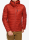 Pūkinė striukė Rab Microlight Alpine Jacket - tuscan red