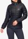 Pūkinė striukė moterims Rab Microlight Jacket - black