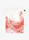 Marškinėliai mergaitėms Reima Vauhdikas - off white/red