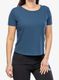 Medvilniniai marškinėliai moterims Royal Robbins Basecamp Boxy Tee - blue teal