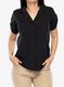 Moteriški marškinėliai Royal Robbins Spotless Evolution Meadow SS - jet black