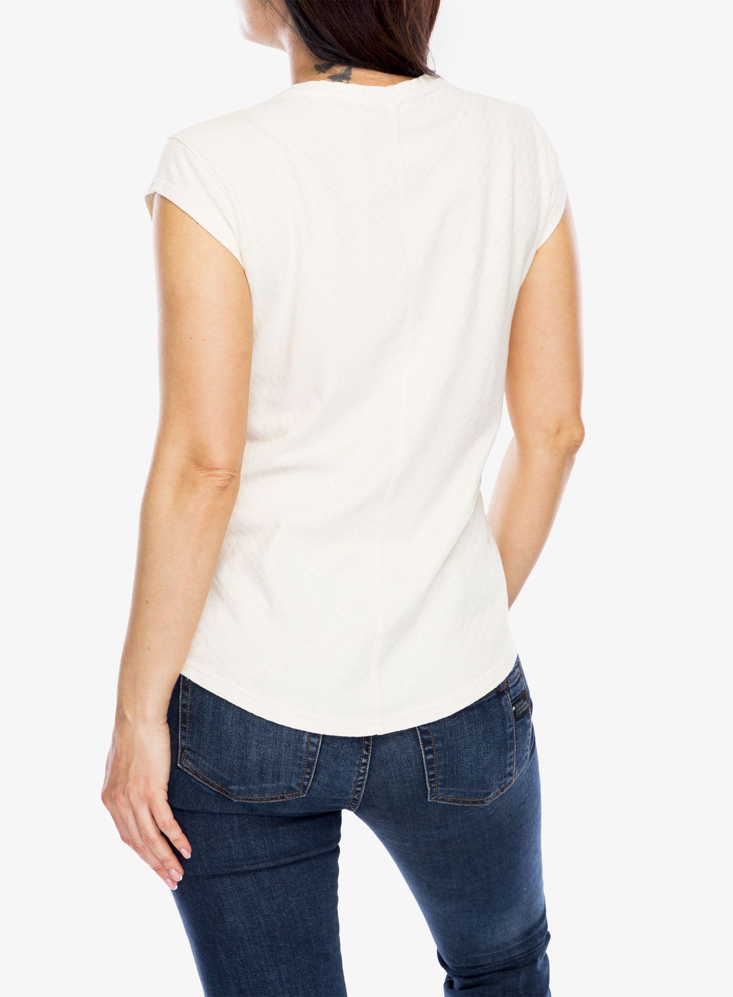 Moteriški marškinėliai Royal Robbins Vacationer V-Neck SS - undyed