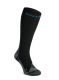 Skituro kojinės Salomon Mtn - black/castelrock/blue danube