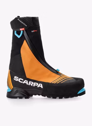 Batai automatinėms katėms Scarpa Phantom Tech HD - black/bright orange