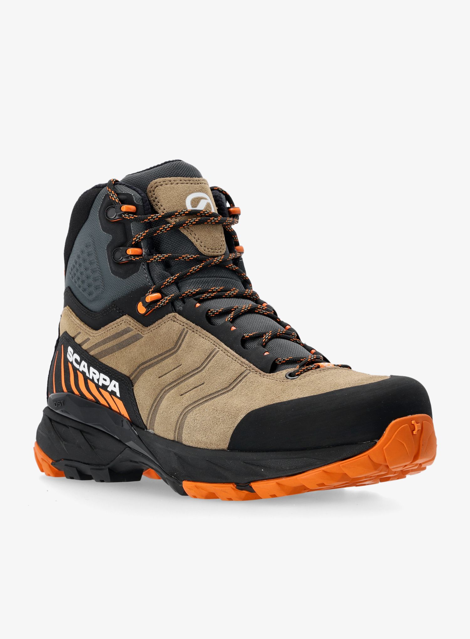 Aukšti žygio batai Scarpa Rush TRK GTX - desert/mango