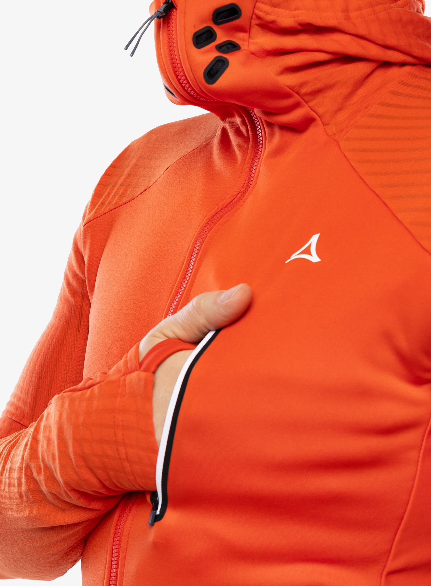 Džemperis su gobtuvu Schoffel Fleece Hoody Rotbach - poinciana
