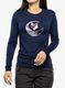 Džemperis moterims Sensor Merino Active PT Tee LS Fox - deep blue