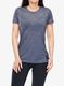 Merino vilnos marškinėliai moterims Sensor Merino Lite Tee SS - mottled blue