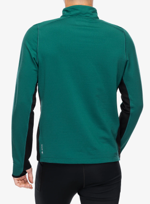 Džemperis Smartwool Active Fleece 1/2 Zip - evergreen