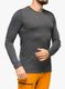 Termoaktyvus džemperis Smartwool Classic Merino Base Layer LS Boxed - iron heather