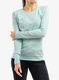 Džemperis moterims Smartwool Classic Thermal Merino Base Layer Crew Boxed - bleached aqua h
