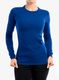 Džemperis moterims Smartwool Intraknit Thermal Merino Base Layer Crew - blueberry hill