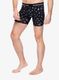 Termoaktyvūs šortukai Smartwool Merino Print Boxer Brief Boxed - black gone camping