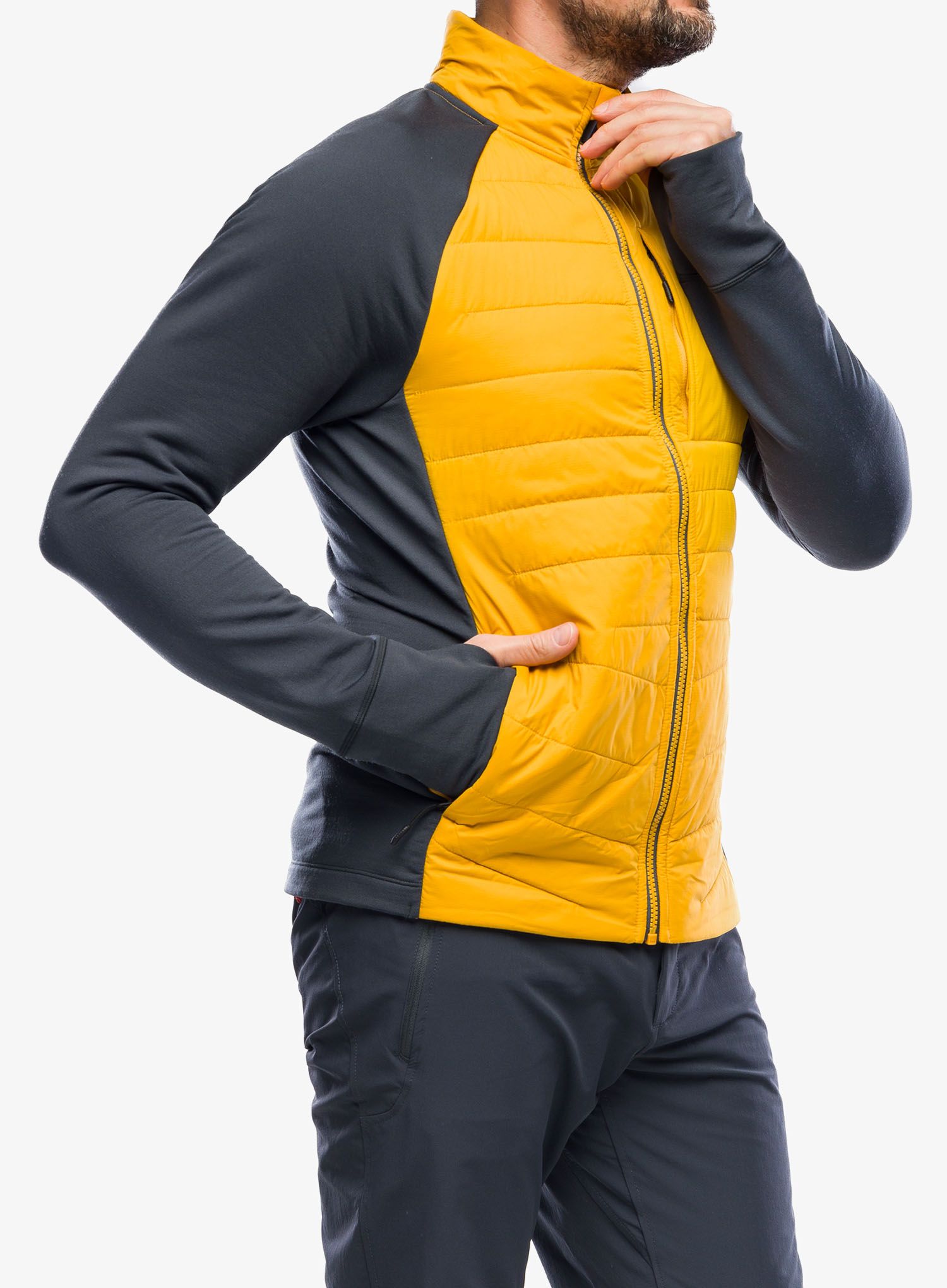 Vyriška striukė Smartwool Smartloft Jacket - honey gold