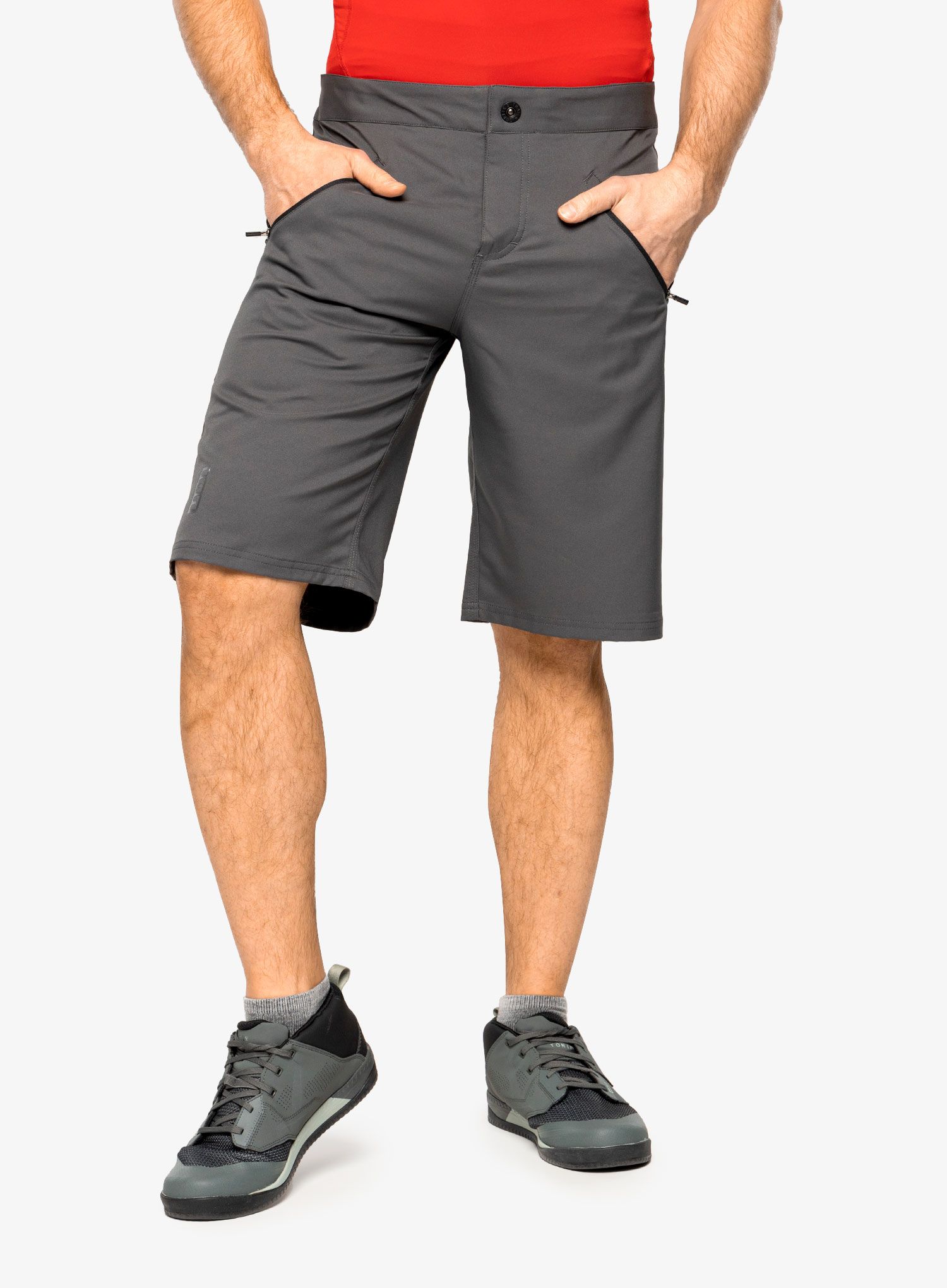 Dviratininko šortai ION Logo - grey