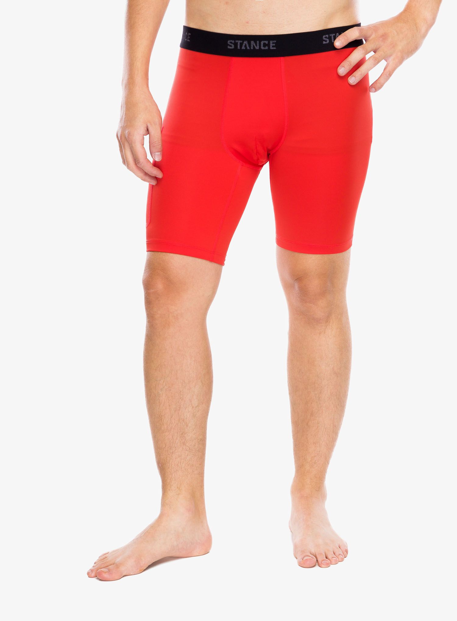 Termoaktyvūs šortukai Stance Compression Nylon Underwear - tomato
