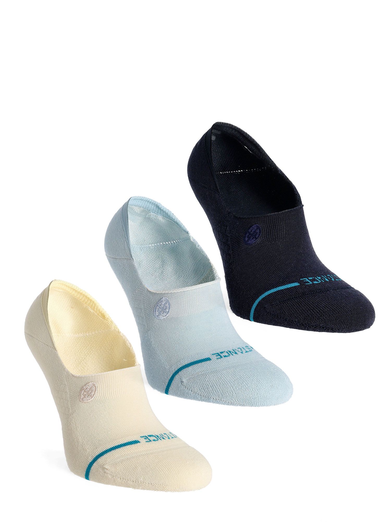 Kojinės Stance Icon No Show 3 Pack - blue