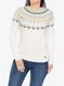 Moteriškas megztinis Royal Robbins Westlands Fairisle Crew - sand dollar mariposa pt