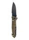 Turistinis peilis TB Outdoor CAC Serration Manche Toxifie - khaki