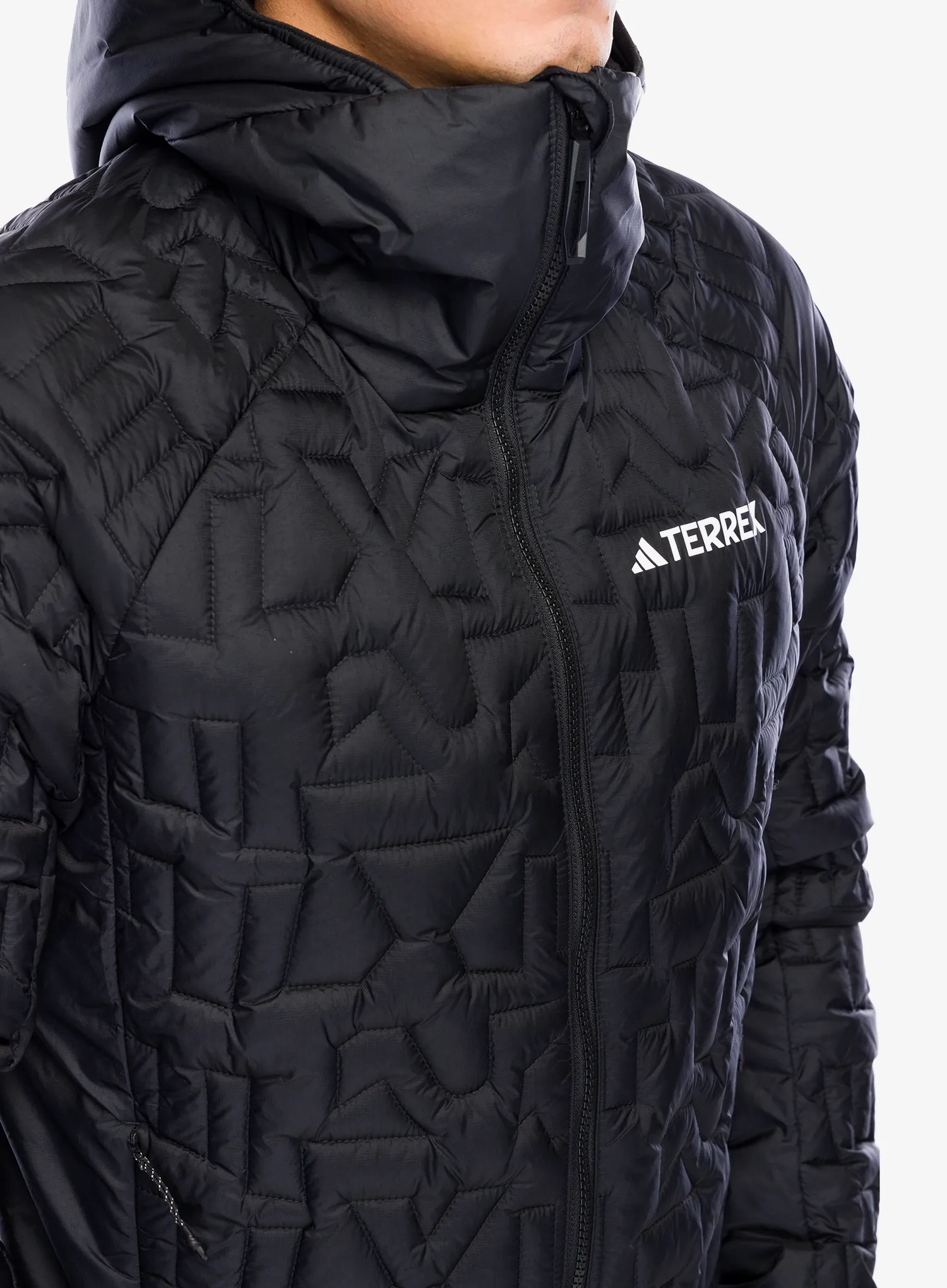 Šilta striukė adidas TERREX Xperior PrimaLoft Loose Fill Insulated Hooded Jkt - black