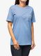 Medvilniniai marškinėliai moterims Carhartt Workwear Pocket S/S T-Shirt - skystone