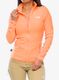 Flisinis džemperis moterims The North Face 100 Glacier FZ - bright cantaloupe