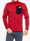 Flisinė striukė The North Face Crest FZ - garnet red/tnf black