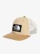 Kepurė The North Face Deep Fit Mudder Trucker - brown/khaki