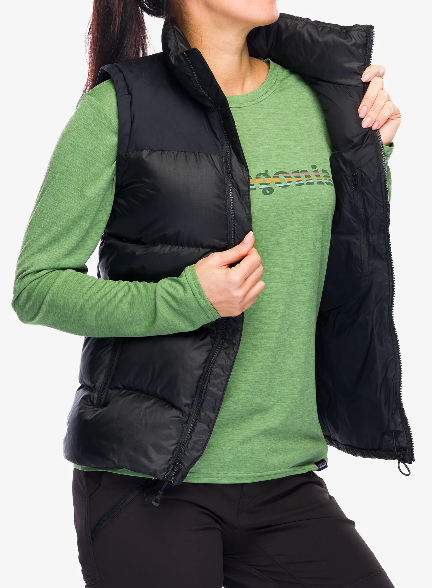 Pūkinė liemenė moteriška The North Face Diablo Down 2.0 Vest - tnf black heather/tnf black